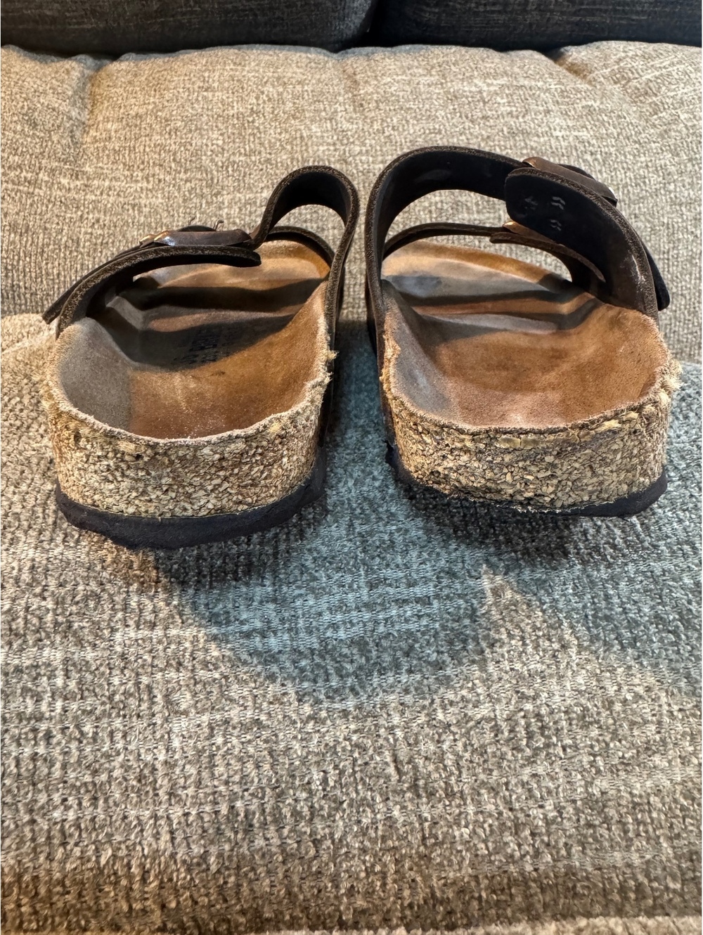 Birkenstock Arizona Soft Footbed Brown Leather Sandals Size 36 / US 5 - 5.5 - Picture 7 of 10